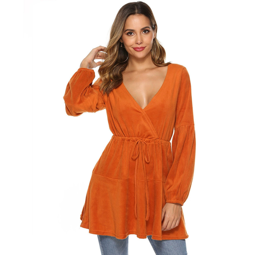 Zara Knit Cross Front Tie Waist Dress With Fuzzy Long Sleeve Coat